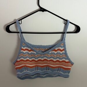 SHEIN Multicolor Knit Tank Top